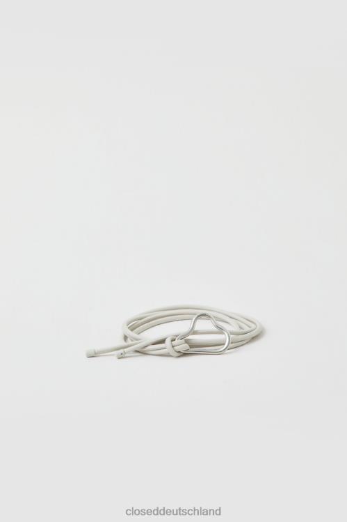 Zubehör Elfenbein 0RP8Z1826 CLOSED Ledergürtel mit Details Frauen