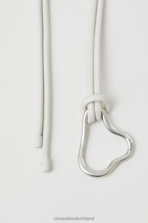 Zubehör Elfenbein 0RP8Z1826 CLOSED Ledergürtel mit Details Frauen