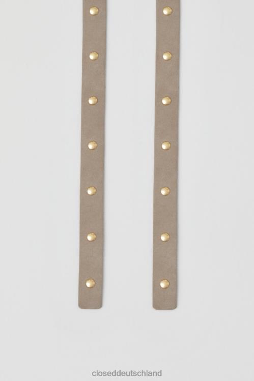 Zubehör Gips beige 0RP8Z666 CLOSED Taillengürtel mit Nieten Frauen