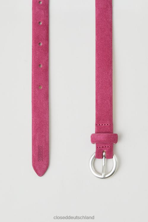 Zubehör Himbeerrosa 0RP8Z1824 CLOSED Wildledergürtel Frauen