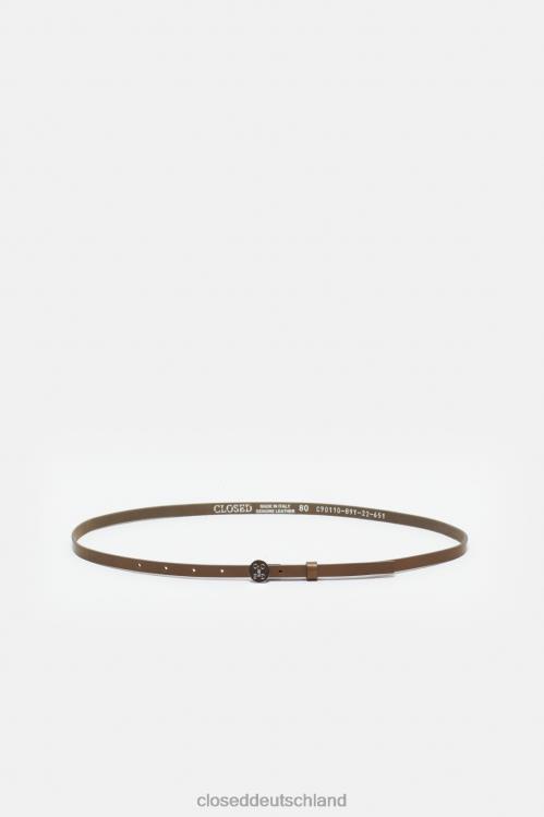 Zubehör Industriegrün 0RP8Z658 CLOSED Monogrammgürtel Frauen