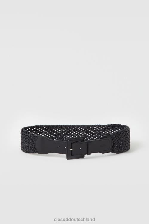 Zubehör Schwarz 0RP8Z1818 CLOSED geflochtener Taillengürtel Frauen
