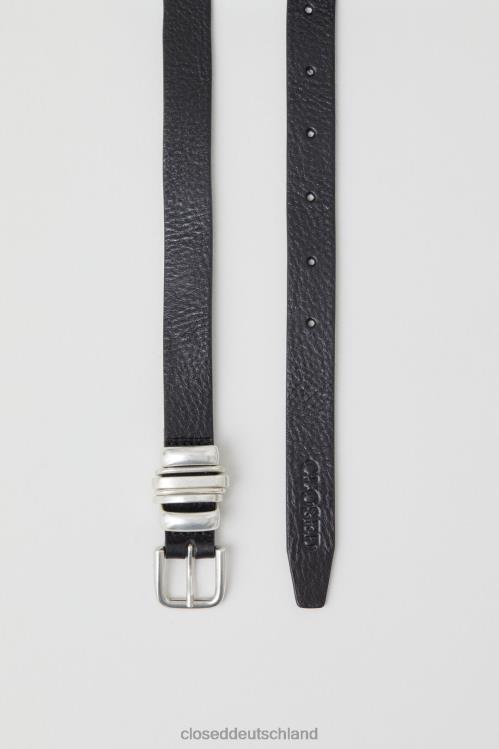 Zubehör Schwarz 0RP8Z662 CLOSED Ledergürtel Frauen