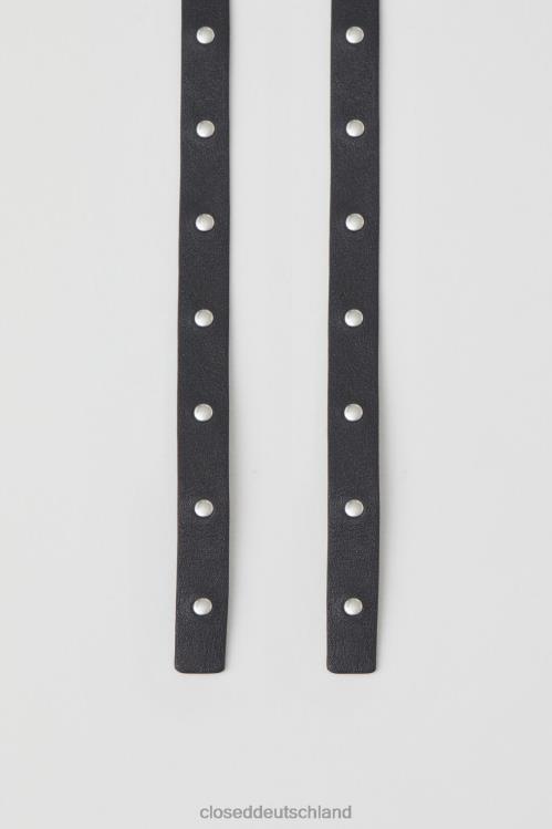 Zubehör Schwarz 0RP8Z665 CLOSED Taillengürtel mit Nieten Frauen