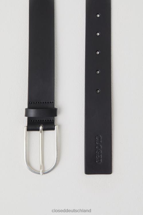 Zubehör Schwarz 0RP8Z676 CLOSED Ledergürtel Frauen