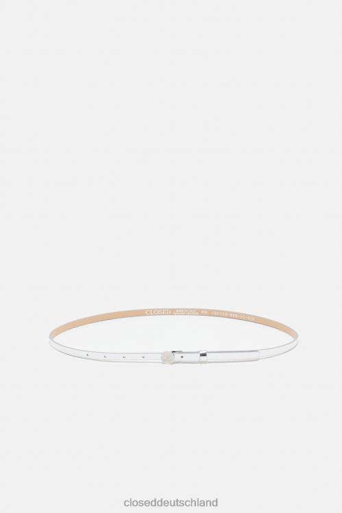 Zubehör Silber 0RP8Z656 CLOSED Metallischer Gürtel Frauen