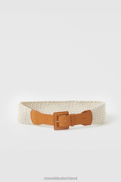 Zubehör naturfarben 0RP8Z1816 CLOSED geflochtener Taillengürtel Frauen