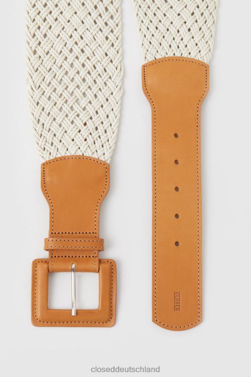 Zubehör naturfarben 0RP8Z1816 CLOSED geflochtener Taillengürtel Frauen