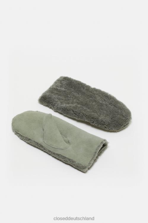 Zubehör Industriegrün 0RP8Z694 CLOSED Fäustlinge aus Lammfell Frauen