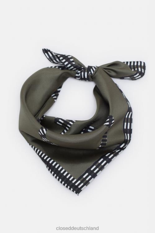 Zubehör Industriegrün 0RP8Z720 CLOSED Seidentuch Frauen