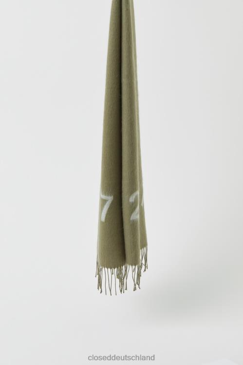 Zubehör brauner Marmor 0RP8Z1832 CLOSED Schal aus reiner Schurwolle Frauen