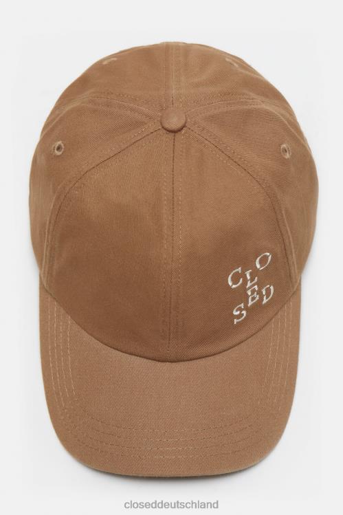 Zubehör brauner Zucker 0RP8Z698 CLOSED Logo-Kappe Frauen