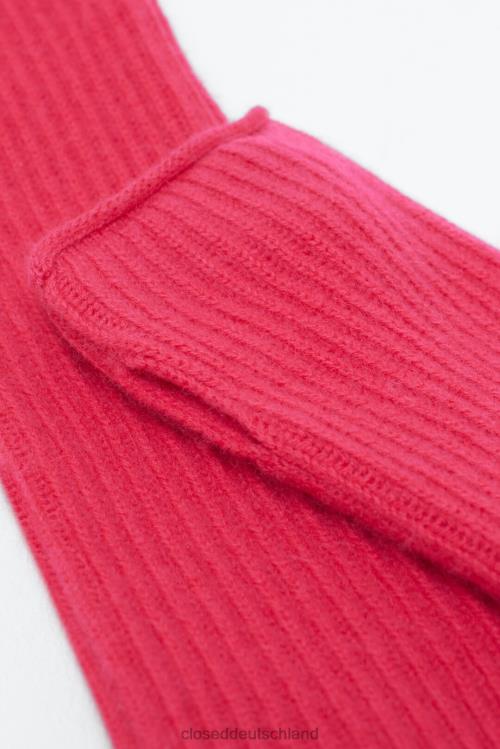 Zubehör feuriges Rosa 0RP8Z696 CLOSED Kaschmirstulpen Frauen