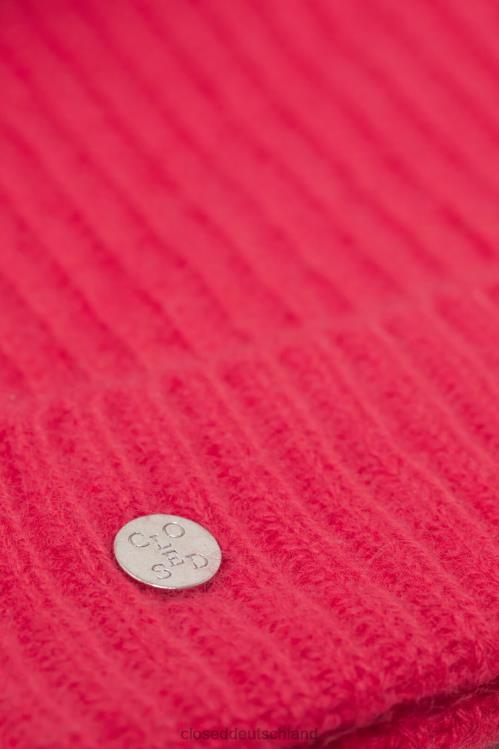 Zubehör feuriges Rosa 0RP8Z715 CLOSED Kaschmirmütze Frauen