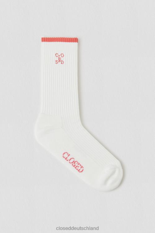 Zubehör Elfenbein 0RP8Z683 CLOSED Logo-Socken Frauen