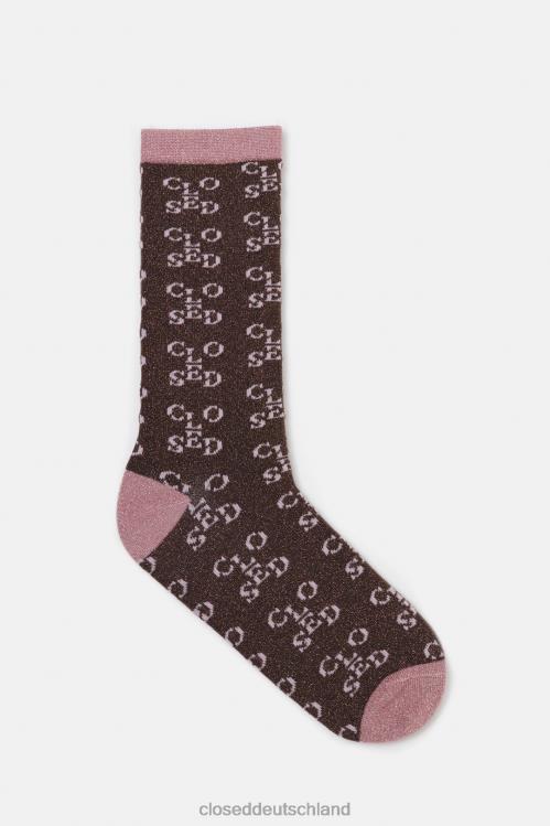 Zubehör Rosenstaub 0RP8Z680 CLOSED Socken mit Monogramm Frauen