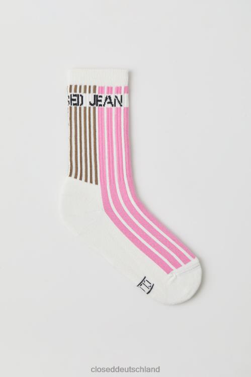 Zubehör rosa Lilien 0RP8Z1845 CLOSED gestreifte Socken Frauen