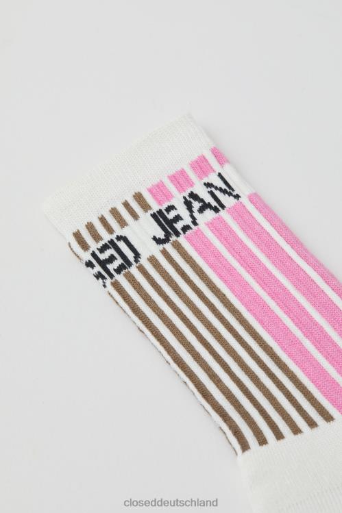 Zubehör rosa Lilien 0RP8Z1845 CLOSED gestreifte Socken Frauen