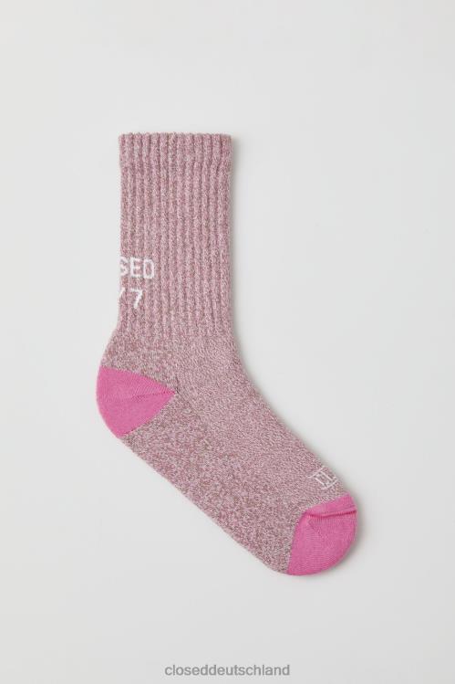 Zubehör rosa Lilien 0RP8Z1846 CLOSED Melange-Socken Frauen