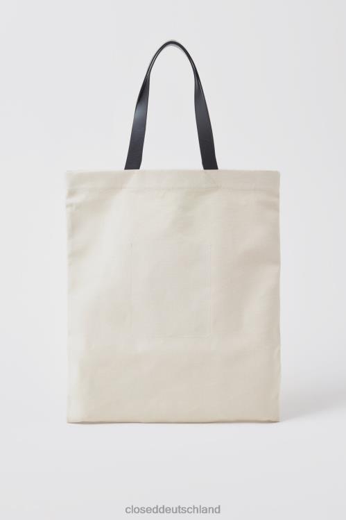 Zubehör Elfenbein 0RP8Z1806 CLOSED Leinentasche Frauen