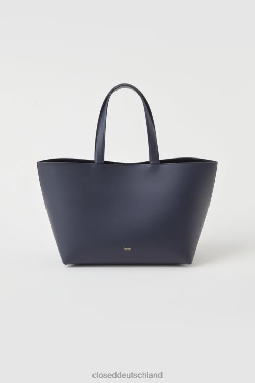 Zubehör Indigo Blau 0RP8Z1804 CLOSED Glattledertasche Frauen