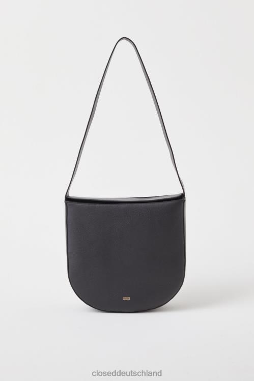 Zubehör Schwarz 0RP8Z1796 CLOSED halbrunde Tasche Frauen