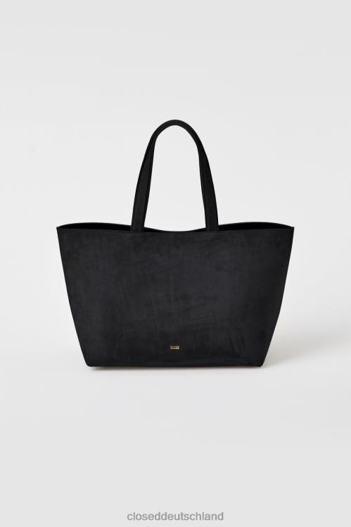 Zubehör Schwarz 0RP8Z1805 CLOSED Wildledertasche Frauen