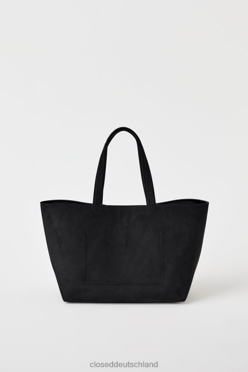 Zubehör Schwarz 0RP8Z1805 CLOSED Wildledertasche Frauen