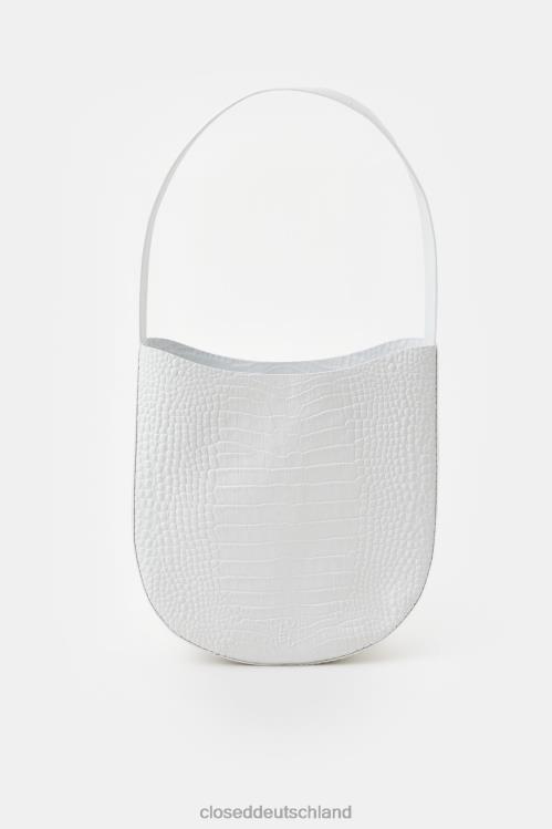 Zubehör Weiß 0RP8Z637 CLOSED halbrunde Tasche groß Frauen