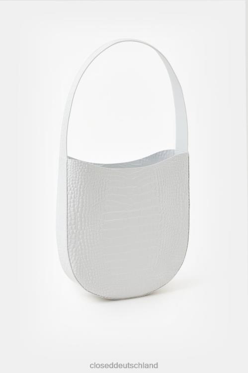 Zubehör Weiß 0RP8Z637 CLOSED halbrunde Tasche groß Frauen