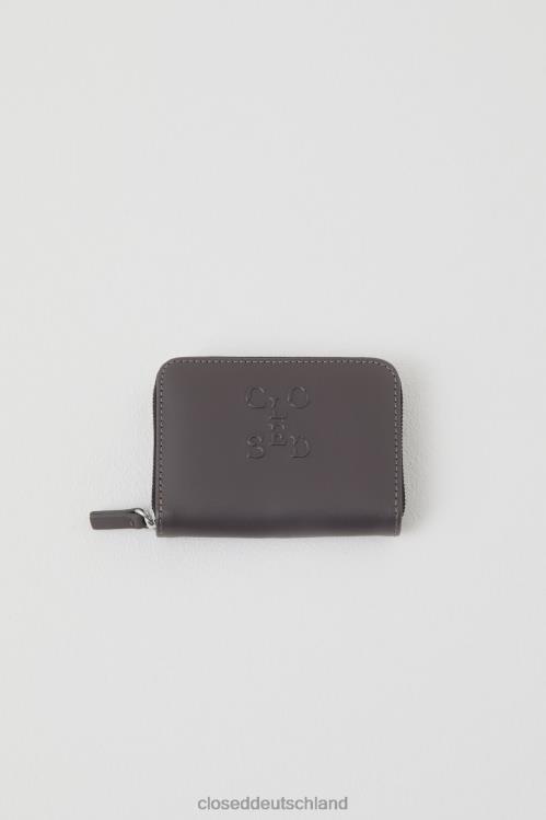 Zubehör dunkler Schatten 0RP8Z646 CLOSED Leder Geldbörse Frauen