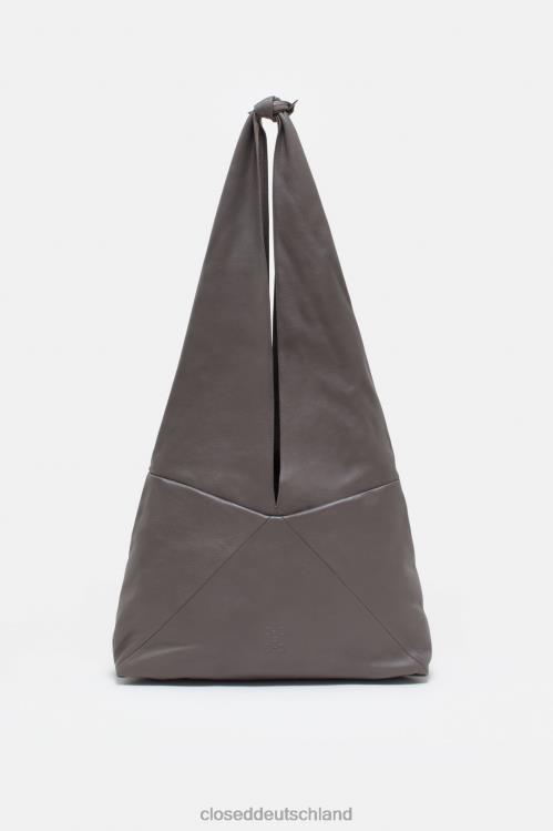 Zubehör dunkles Nickel 0RP8Z651 CLOSED Glattledertasche Frauen