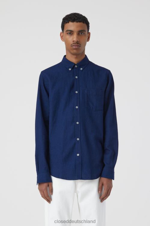 Kleidung Dunkelblau 0RP8Z2110 CLOSED Hemd Männer