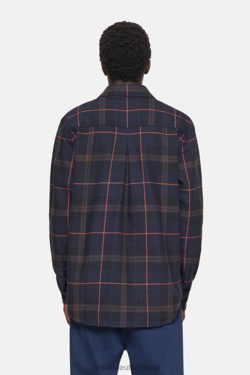 Kleidung Glut rot 0RP8Z974 CLOSED Utility-Shirt Männer