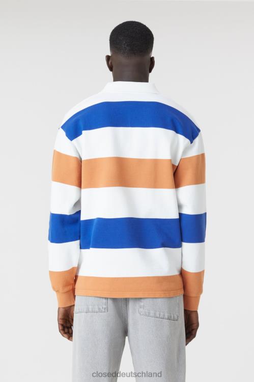 Kleidung Karneolbraun 0RP8Z2149 CLOSED Rugby-Poloshirt Männer