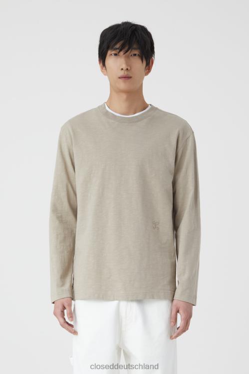 Kleidung Keks 0RP8Z1008 CLOSED klassisches Langarmshirt Männer