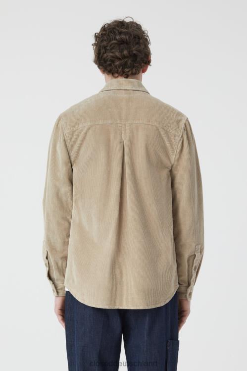 Kleidung Keks 0RP8Z970 CLOSED Cordhemd Männer