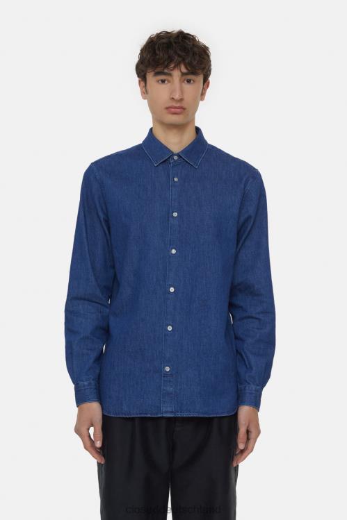 Kleidung Mittelblau 0RP8Z998 CLOSED Jeanshemd Männer