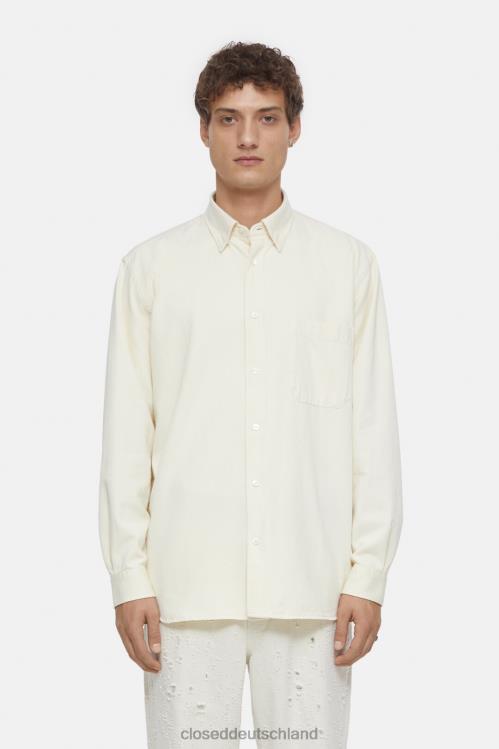 Kleidung naturfarben 0RP8Z990 CLOSED formelles Armeehemd Männer