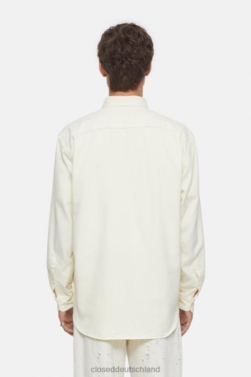 Kleidung naturfarben 0RP8Z990 CLOSED formelles Armeehemd Männer