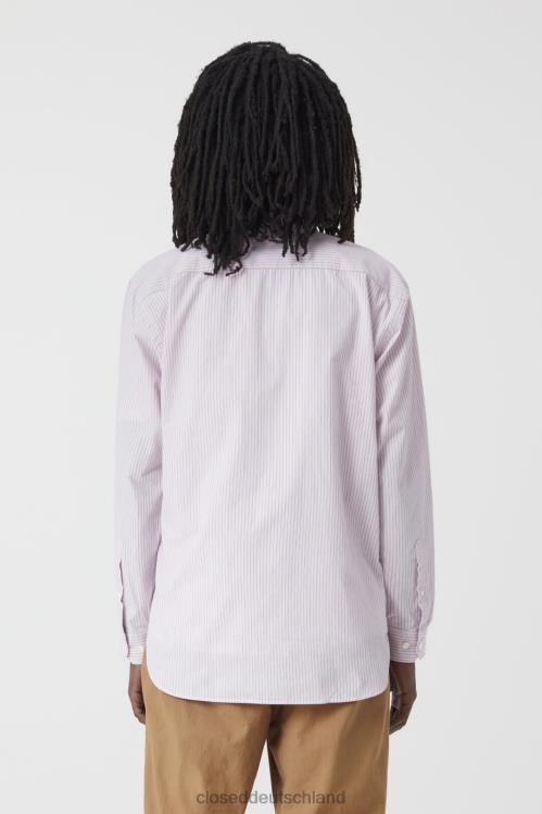 Kleidung rosa Hortensie 0RP8Z2097 CLOSED formelles Hemd Männer