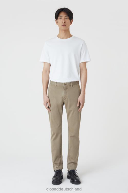Kleidung Afrikanischer Sand 0RP8Z1938 CLOSED Hosenstil Clifton Slim Chino Männer