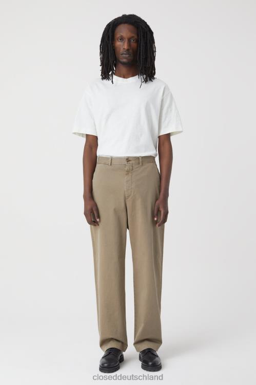 Kleidung Afrikanischer Sand 0RP8Z1977 CLOSED Hose im Livington-Stil, weit Männer