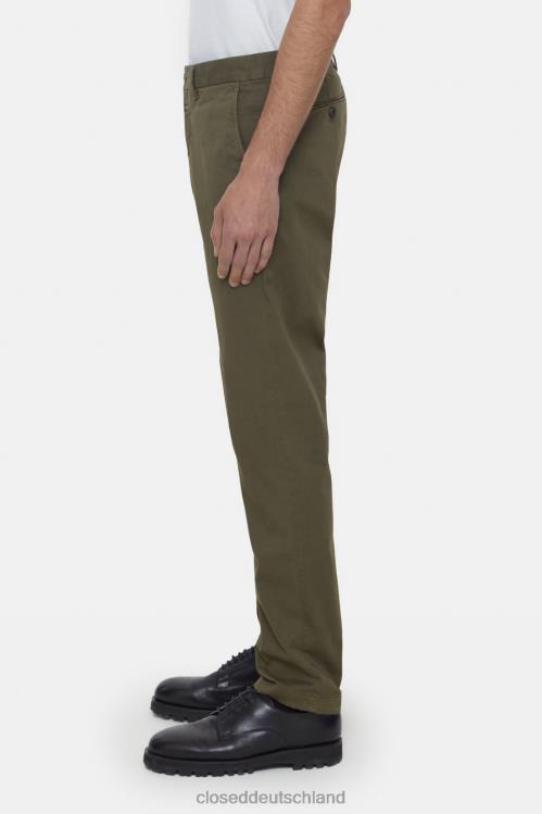 Kleidung Armeegrün 0RP8Z857 CLOSED Hosenstil Clifton Slim Chino Männer