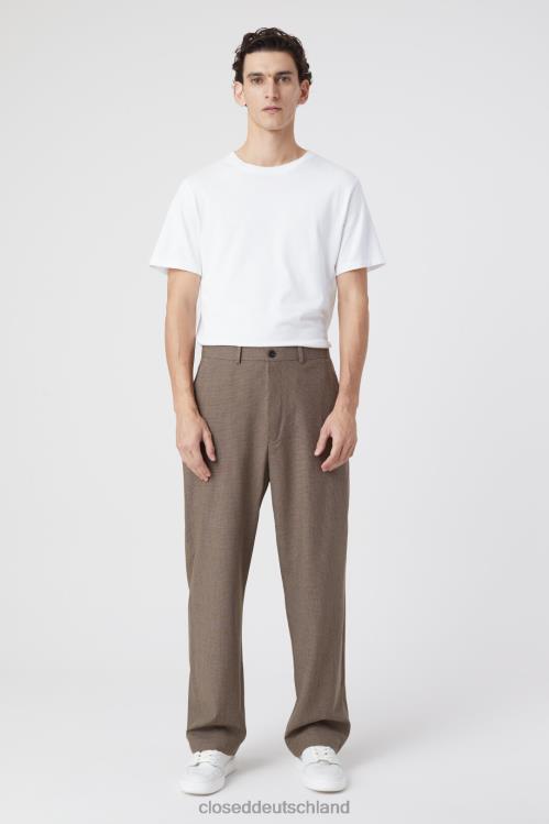 Kleidung Chinobeige 0RP8Z823 CLOSED Hose im Livington-Stil, weit Männer