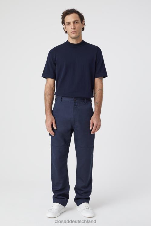Kleidung Dunkelblau 0RP8Z787 CLOSED Arbeitshosen Männer