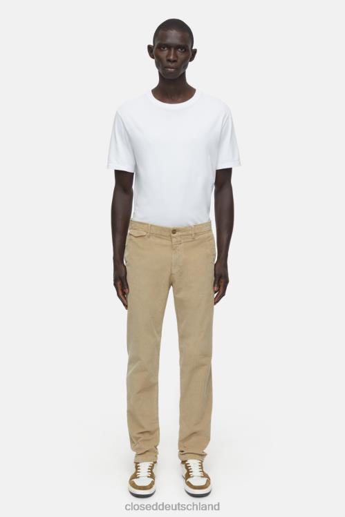 Kleidung Keks 0RP8Z847 CLOSED Hose im Atelier-Stil, konisch zulaufend Männer