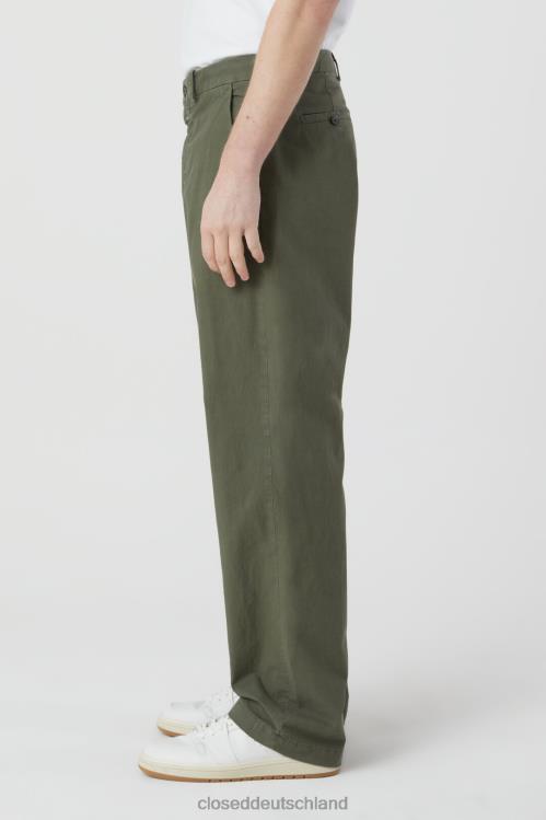 Kleidung Mangoldgrün 0RP8Z1979 CLOSED Hose im Livington-Stil, weit Männer