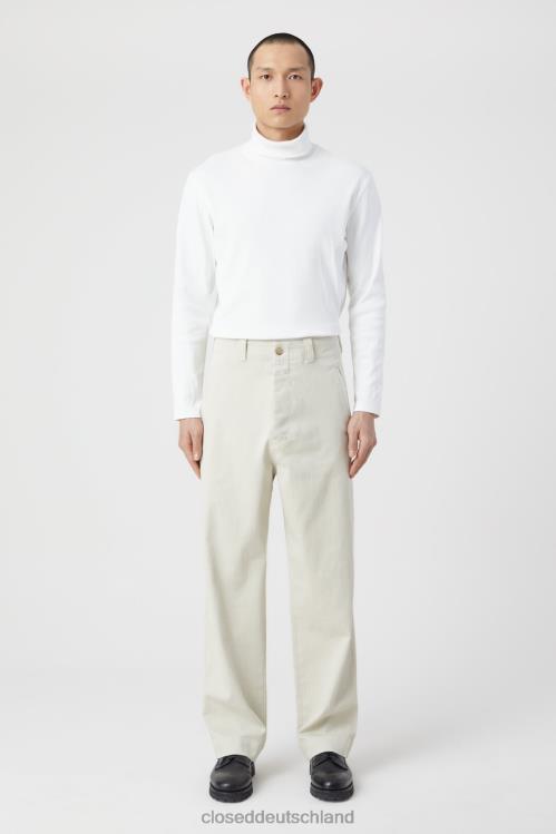 Kleidung Mergelstein 0RP8Z1989 CLOSED Hose im Belfast-Stil, weit Männer