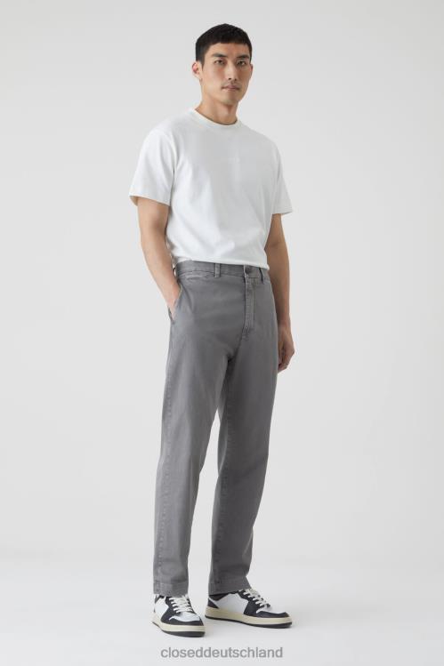 Kleidung Mondgestein 0RP8Z1962 CLOSED Hose im Tacoma-Stil, konisch zulaufend Männer